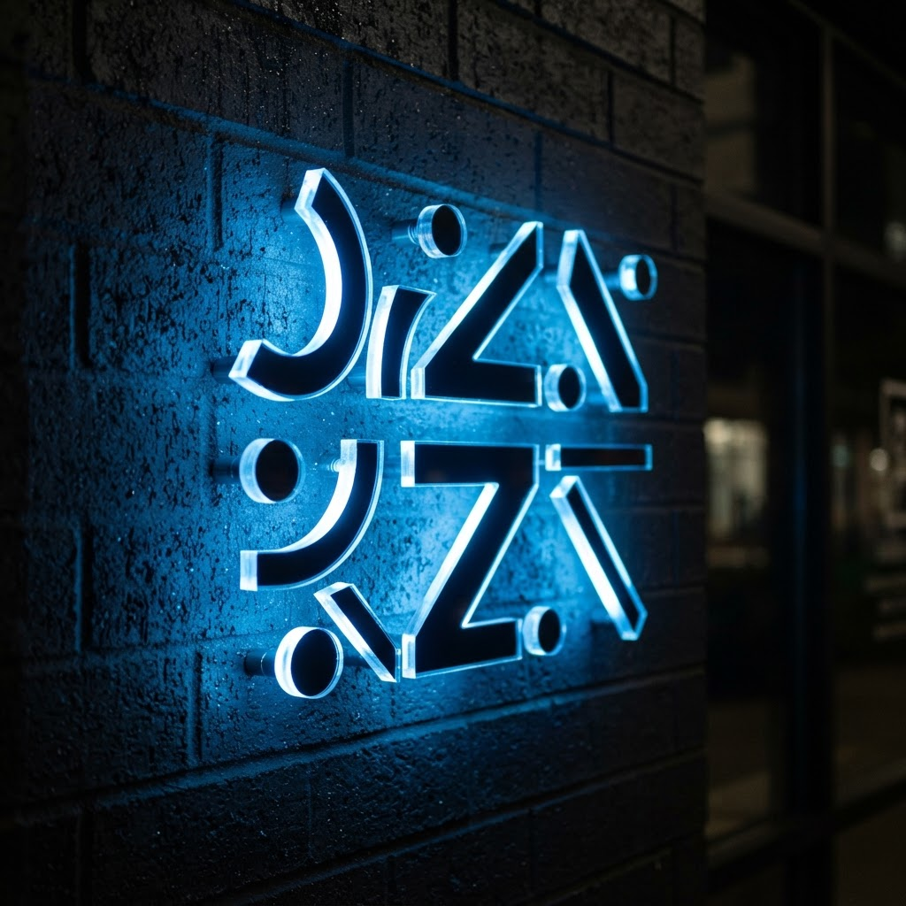 Painel luminoso para comércio