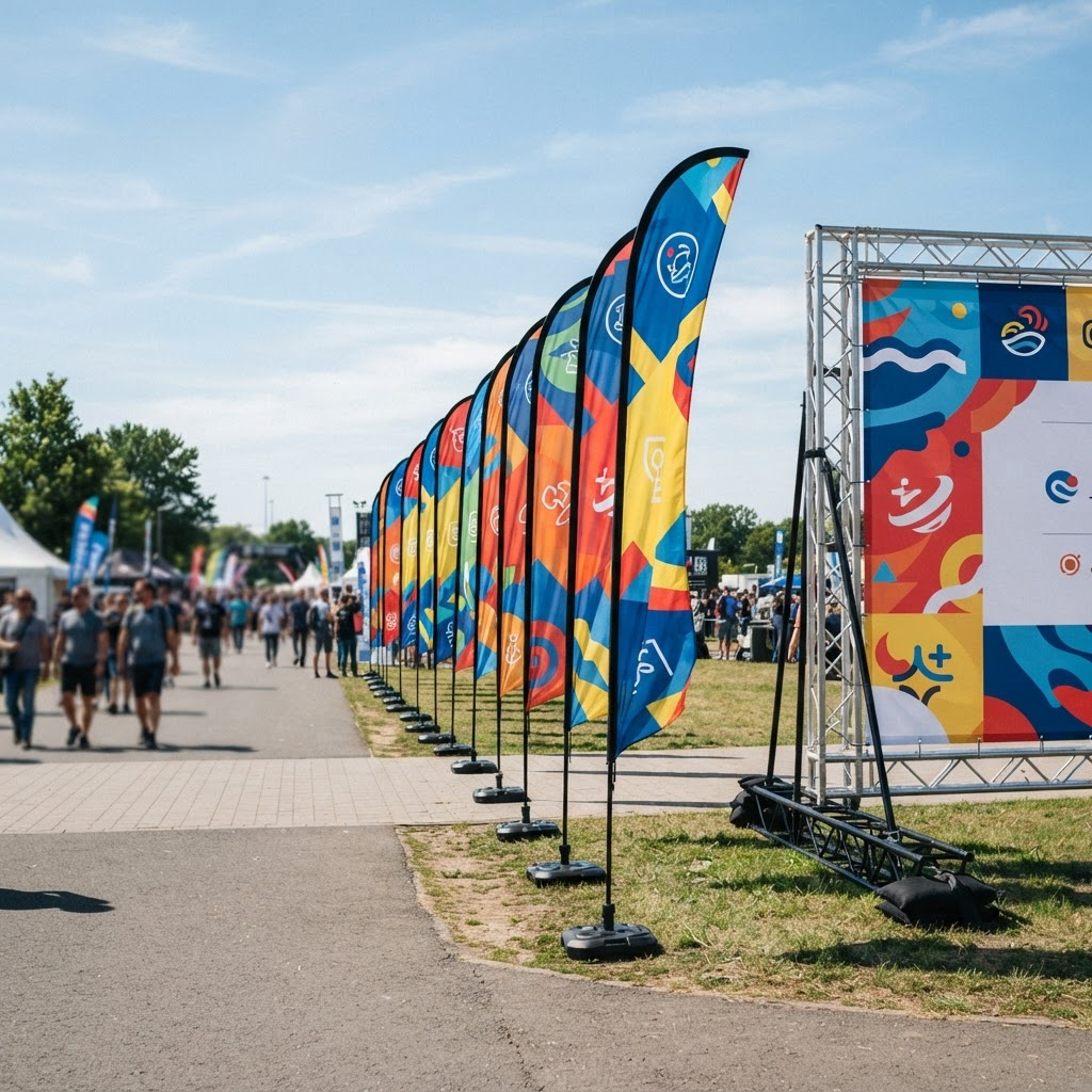 Wind banners personalizados